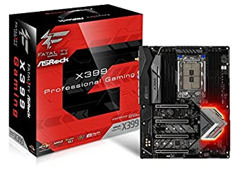 【中古】ASRock AMD Threadripper相応うX399心付け書き割り積み上げる ゲーミング遣りくちATX母ちゃんゲーム盤 Fatal1ty X399 Professional Gaming