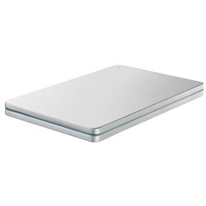 【中古】（非常に良い）I-O DATA 外付けHDD ハードディスク 1TB ポータブル カクうす アルミボディ PS4 日本製 HDPX-UTS1S