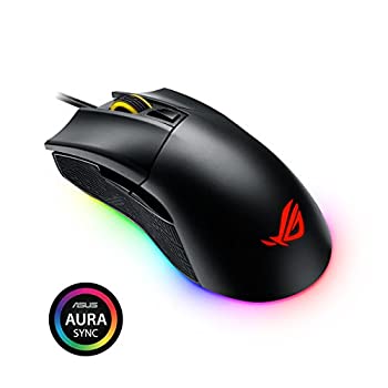 【中古】(非常に良い)ASUS ROGシリーズ USB規格ゲーミングマウス P504 ROG GLADIUS II ORIGIN