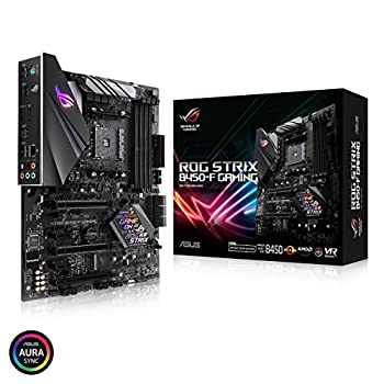 【中古】（非常に良い）ASUS AMD B450 搭載 AM4 対応 マザーボード ROG STRIX B450-F GAMING 【ATX】