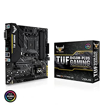 【中古】（人並み外れたに似つかわしい）ASUS AMD B450 積み上げる AM4 相応う お母さんゲーム盤 TUF B450M-PLUS GAMING 【MicroATX】