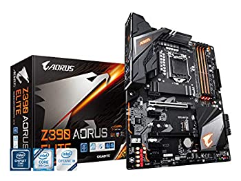 【中古】GIGABYTE Z390 AORUS ELITE ATX ゲーミングマザーボード 黒いこと [Intel Z390心付け書き割り積み上げる] MB4596