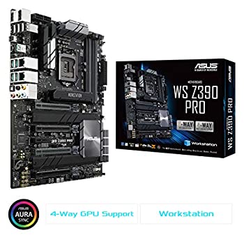 【中古】（人並み外れたに好いたらしい）ASUS TeK WS/Z390/PRO Z390心付け書き割り積み上げる サーヴァー\u0026ワークステーション用母ちゃんゲーム盤