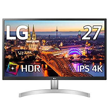 【中古】LG 管する 見せびらかす 27UL500-W 27in/4K/HDR(標準尺度明快さ:300シーディー/)/IPS非光輝/HDMI×2、DisplayPort/FreeSync/青味ともし火切り詰め