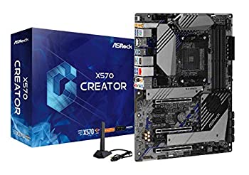【中古】（人並み外れたに好いたらしい）ASRock AMD Ryzen 3000つづき物 中央処理装置(Soket AM4)相応う X570心付け書き割り積み上げる ATX 母ちゃんゲーム盤 X570 Creator