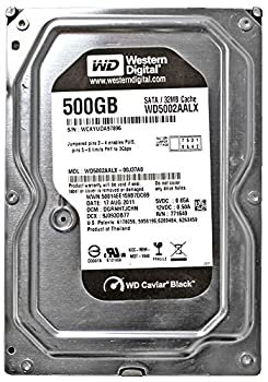 【中古】(未使用品)Western Digital CaviarBlack 3.5inch 7200rpm 500GB 32MB SATA 6.0Gbps WD5002AALX 76,320円