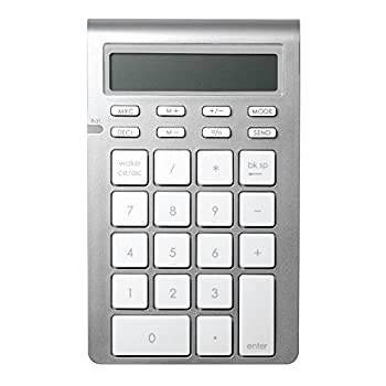 【中古】（非常に良い）Satechi ワイヤレス スマート テンキー 26キー 電卓モード付 Mac Windows 対応