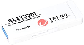 【中古】（非常に良い）エレコム セキュリティ付USBメモリ/トレンドマイクロ2GB3年L/USB3.0