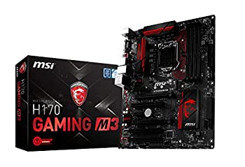 【中古】(非常に良い)MSI H170 GAMING M3 ATXマザーボード MB3495 H170 GAMING M3