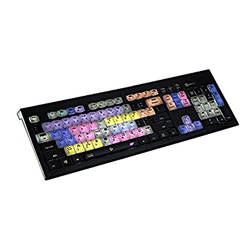 【中古】（人並み外れたに好いたらしい）LogicKeyboard Grass Valley EDIUS パソコンうしろ側点火装置付き添い人Astra鍵盤| パソコンまとめ上げるショートカット鍵盤