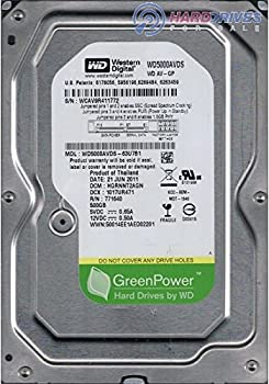 【中古】（非常に良い）WD AV-GP 500 GB AV Hard Drive: 3.5 Inch, SATA II, 32 MB Cache (WD5000AVDS) (Old Model) [並行輸入品]｜GoodLifeStore