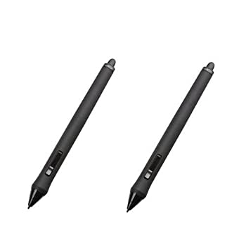 【中古】（人並み外れたに好いたらしい）Wacomグリップペンfor Intuos and Cintiq Two 黒いこと KP501E2 2
