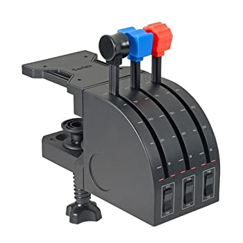 【中古】Logitech Pro Flight Throttle Quadrant Joystick