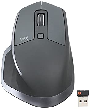 【中古】Logicool ロジクール MX2100sGR MX Master 2S ワイヤレスレーザーマウス 黒鉛 FLOW役立つこと付 Bluetooth/USB繋ぎ合わせる Windows/Mac相応う 高正しさ マウス・キーボード・入力機器-マウス