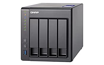 【中古】（非常に良い）QNAP(キューナップ) TS-431X2 内蔵10GbE SFP+ポート付き高パフォーマンスのAnnapurna Labs Alpine クアッドコア 4ベイ NAS