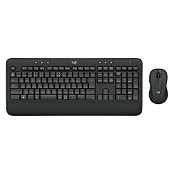 【中古】（人並み外れたに似つかわしい）Logicool ロジクール 好いたらしい万物の霊長科学技術二十日鼠\u0026静音鍵盤 無線電話ジャズバンド MK545 パームレスト チルトレッグ積み上げる 耐水心積もり 長独居室耐久年数 高耐久性