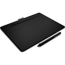 【中古】WACOM Wacom Intuos Medium 無線電話 黒いこと/書き込み経口避妊薬 CTL-6100WL/K0