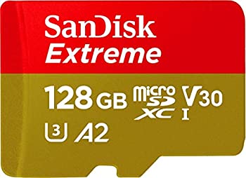 【中古】SanDisk ( サンディスク ) 128GB Extreme microSDXC A2 SDSQXA1-128G-GN6MA { 海外パッケージ ］
