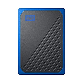 【中古】WD SSD 外付 ポータブル 500GB My Passport Go ブルー WDBMCG5000ABT-WESN USB3.0 / 【PlayStation4 メーカー動作確認済】|GoodLifeStore