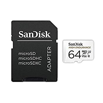 【中古】SanDisk サンディスク 高耐久microSDXC ドライブレコーダー対応 64GB Class10 UHS-I U3 V30対応 SDSQQNR-064G-GHEIA エコパッケージ 8,362円