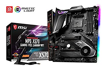 【中古】MSI AMD X570 ゲーミング プロ カーボン ATX DDR4。
