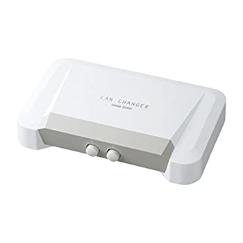 【中古】（非常に良い）サンワサプライ LAN切替器(2回路) SW-LAN21