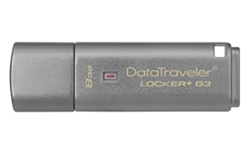 【中古】キングストン Kingston USBメモリ 8GB USB3.0 セキュリティ機能付き DataTraveler Locker+ G3 DTLPG3/8GB 8,432円