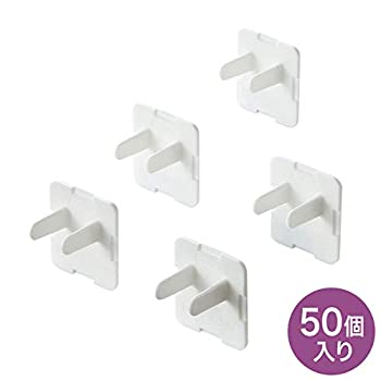 【中古】(非常に良い)サンワサプライ コンセント安全キャップ 3P対応 50個入 TAP-CAP3P50