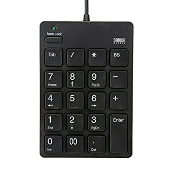 【中古】（非常に良い）サンワサプライ USB2.0ハブ付テンキー NT-18UH2BK(705) 00028936 【3個セット】