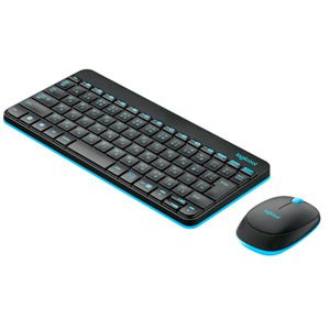【中古】（人並み外れたに好いたらしい）ロジクール 2.4GHz 無線電話ジャズバンド MK245 NANO（ソリッドブラック）Logicool Wireless Combo MK245 NANO MK245NBK