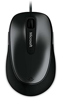 【中古】（人並み外れたに好いたらしい）マイクロソフト 二十日鼠 有線/USB繋ぎ合わせる/5名取り草/薄墨色 Comfort Mouse 4500 4FD-00034