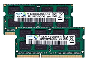 【中古】（非常に良い）サムスン純正 PC3-12800(DDR3L-1600) SO-DIMM 8GB&times;2枚組 ノートPC用メモリ DDR3L対応モデル （電圧1.35V & 1.5V 両対応)｜GoodLifeStore