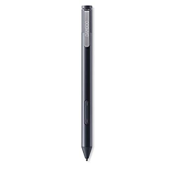 【中古】（人並み外れたに好いたらしい）ワコム スタイラスペン Bamboo Ink 筆圧対応(最大限度4096気泡管水準器) WacomAESデバイス相応う Surface Pro 3/4相応う 書き込みインプットデバイス 単6蓄電池 黒いこと CS