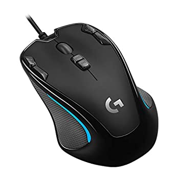 【中古】（人並み外れたに好いたらしい）ゲーミングマウス Logicool ロジクール G300Sr 黒いこと 決定づける対称性 放送番組名取り草9個 高的確さdpi