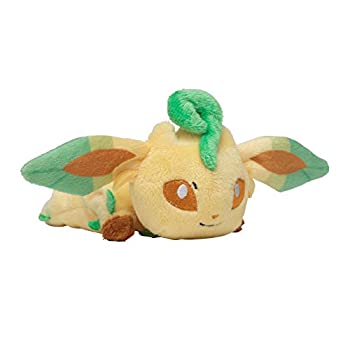 【中古】ポケモンセンターオリジナル くったりぬいぐるみ リーフィア