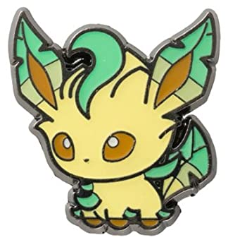 【中古】（非常に良い）ポケモンセンターオリジナル ピンズ ポケモンドールズ LF リーフィア