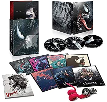 【中古】（非常に良い）ヴェノム 日本限定プレミアム・スチールブック・エディション [4K ULTRA HD + Blu-ray] [Steelbook]