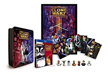 【中古】(未使用品)スター・ウォーズ:クローン・ウォーズ 〈ファースト・シーズン〉コンプリート・ボックス [Blu-ray]