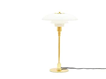 【中古】（非常に良い）Poul Henningsen (ポールヘニングセン) PH 3/2 テーブルライト/ゴールド リプロダクト品 東芝LED電球付き（電球色）