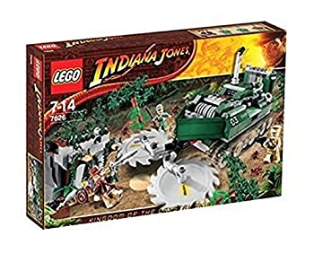 【中古】（人並み外れたに好いたらしい）レゴ インディ・ジョーンズ ジャングル・切り手 7626