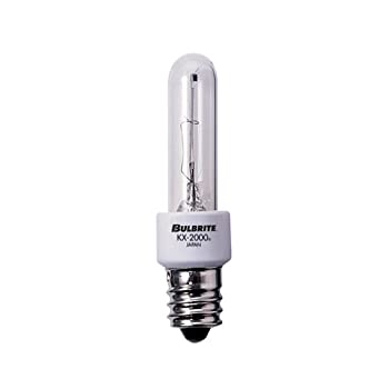 【中古】Bulbrite 40W KX-2000 クリプトン ゼノン T3 電球 キャンデラブラベース KX40CL/E12 1｜GoodLifeStore 18,292円