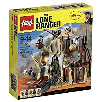 【中古】（人並み外れたに好いたらしい）LEGO Lone Ranger 79110 Silver Mine Shootout レゴ ローンレンジャー