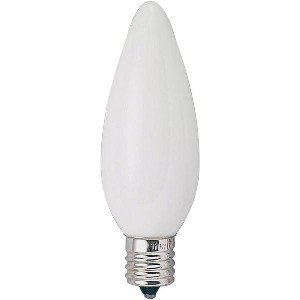 【中古】（非常に良い）ヤザワ 【ケース販売 10個セット】 シャンデリア球 フロスト 40W E17口金 C321740F_set