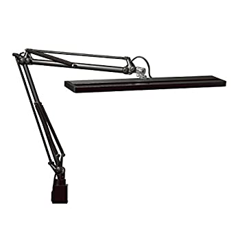 【中古】山田照明 Z-LIGHT LEDデスクライト 高演色LED ブラック 上締めクランプ付き Z-80PROIIB
