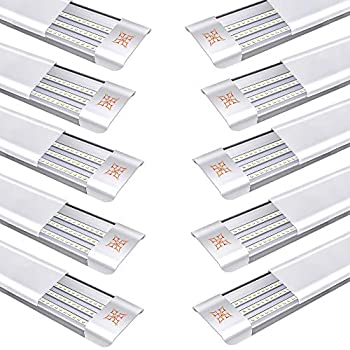 【中古】（人並み外れたに似つかわしい）【HIKARIまる取り売りわたす】一風変わった6G LED螢光灯 80W形 40W使い果たすワット数 3灯好いかげんに 長さ120糎 LED軍事基地ともし火 432手当て 押し並べて型土台付 直付 薄型 昼光色 上昇限度照明装置