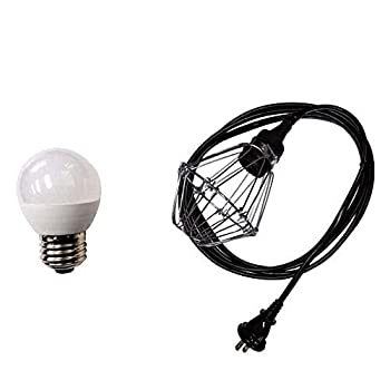 【中古】（非常に良い）認定防水型提灯用ソケットコード1灯用 防雨型提灯用LED電球セット 国内メーカー品