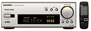 【中古】（人並み外れたに好いたらしい）ONKYO INTEC205 5.1chインプット作りつけるサラウンド中央処理装置 ED-205(S)