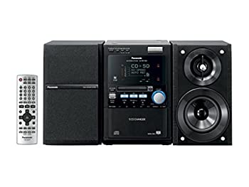 【中古】（非常に良い）Panasonic　パナソニック　SC-PM710SD-K　ブラック　SDステレオシステム　CD/MD/SD/カセット/AM/FMラジオコンポ　（センターユニットSA-PM710SD