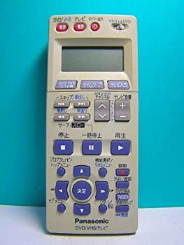 【中古】（非常に良い）パナソニック VHS・DVDリモコン EUR7909KB0｜GoodLifeStore