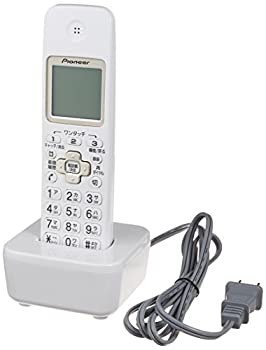 【中古】パイオニア Pioneer TF-EK35 デジタルコードレス増設子機 ホワイト TF-EK35-W｜GoodLifeStore